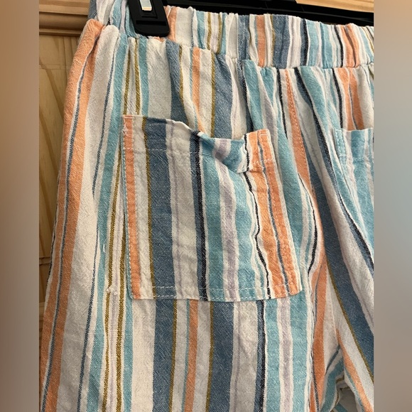 Briggs Stripped Blue and Orange Shorts Size Small - Picture 7 of 7